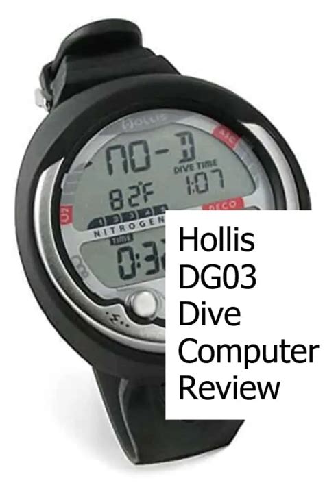 Hollis DG03 Dive Computer Review - Scuba Diving Gear