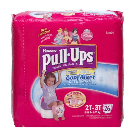 Huggies Pull-Ups Cool Alert Disney Princess Size 2T-3T Training Pants - 26 CT | Shop | Superlo Foods