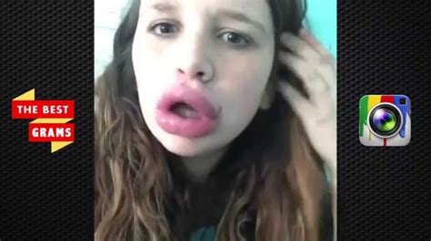 Kylie Jenner Lips Fail Challenge Compilation - YouTube