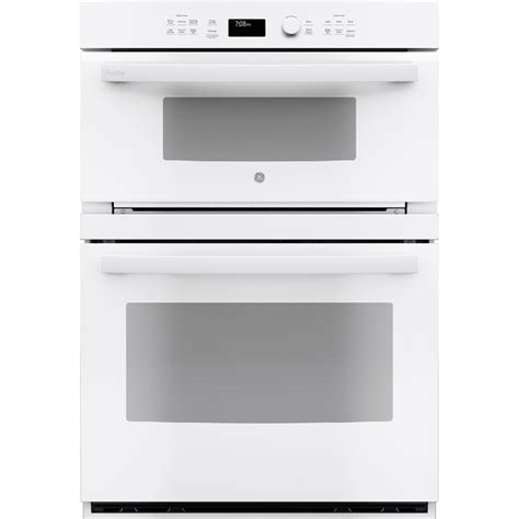 Shop GE Profile Self-cleaning with Steam Convection Microwave Wall Oven Combo (White) (Common ...