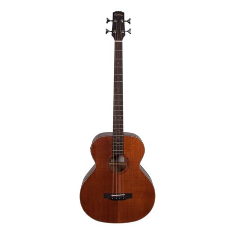 MARTINEZ NATURAL SERIES 4 String Acoustic/Electric Bass Guitar with ...