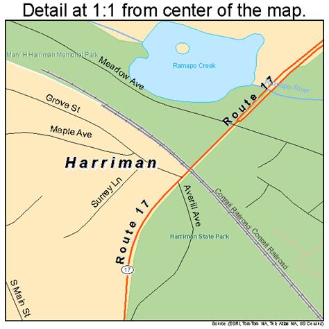 Harriman Campus Map