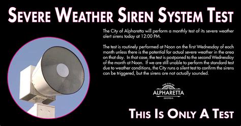 Today is National Severe Weather... - City of Alpharetta GA