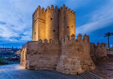 Torre De Calahorra Tower at the End of Roman Bridge in Cordoba, Spa Stock Image - Image of ...