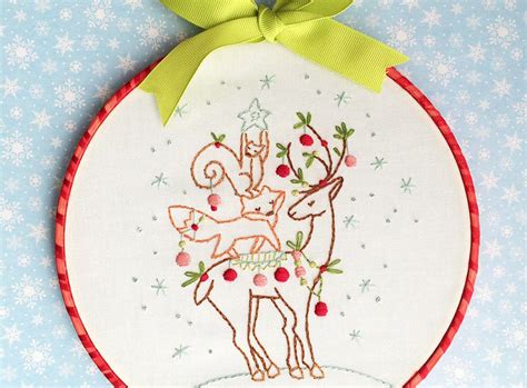 Embroidery Christmas Patterns Free | Custom Embroidery