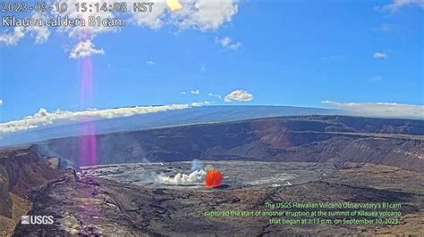 Hawaiian volcano Kilauea spews lava high into air in majestic fountain ...