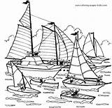 Boat coloring Page  Coloring Pages For Kids Transportation sketch template