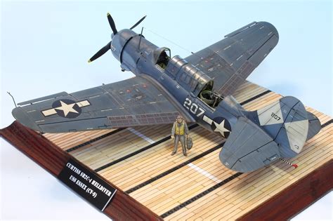 Istvan Michalko's scale models: Curtiss SB2C-4 Helldiver - 1/48 scale