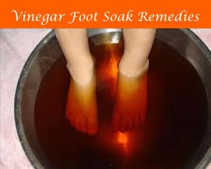 7 Vinegar Foot Soak Recipes - Homestead & Survival