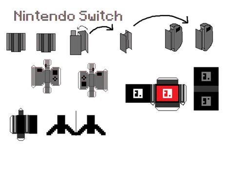 Papercraft Nintendo Switch | Paper crafts, Nintendo switch, Dollhouse ...