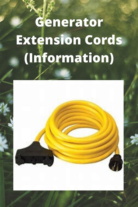 Best Generator Extension Cords (Guide 2023) - Generators Zone