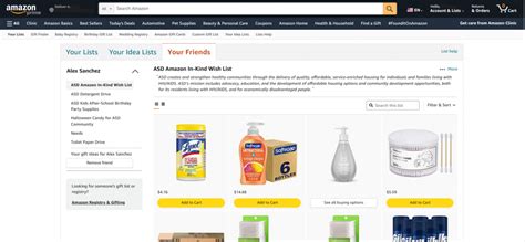 How to Use Amazon Wish List | AIDS Services of Dallas