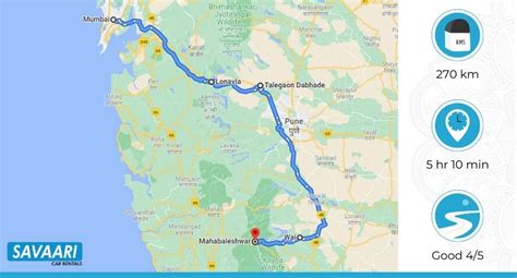 Mumbai To Mahabaleshwar by Road – Distance, Time and Useful Travel ...