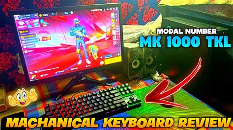 MK 1000 TKL Machanical ⌨️ Keyboard Review | & Gaming 🔥 Test ! - YouTube