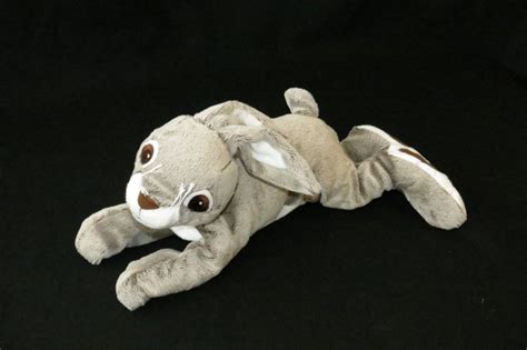 IKEA Vandring Hare Bunny Rabbit Gray Brown Floppy Stuffed Animal Plush Toy 17" | Floppy stuffed ...