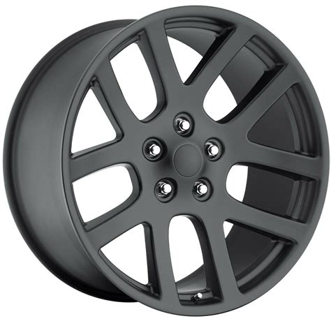 20 inch 20 x9" Wheels for Dodge Challenger Matte Black Viper Rims