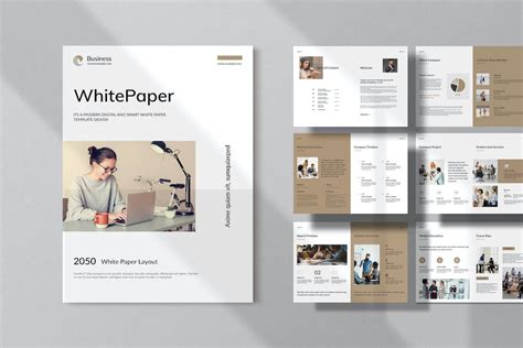 White Paper Template, Graphic Templates - Envato Elements