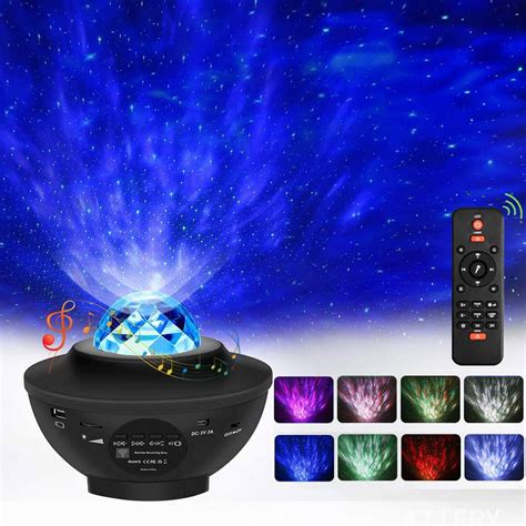 Starry Galaxy Projector Light Multicolor Space Night Lamp w/ | Etsy