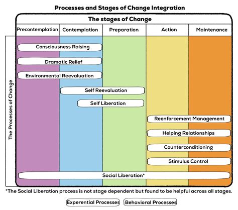 Transtheoretical Model and Stages of Change (Examples) - Practical Psychology