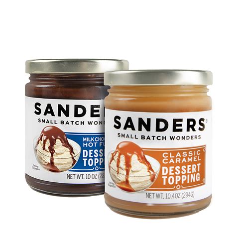 Sanders Topping Variety 2-Pack – Sanders Candy