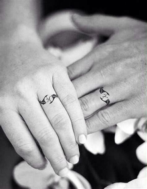 40+ Spectacular Wedding Ring Tattoos Ideas To Express Their Undying ...