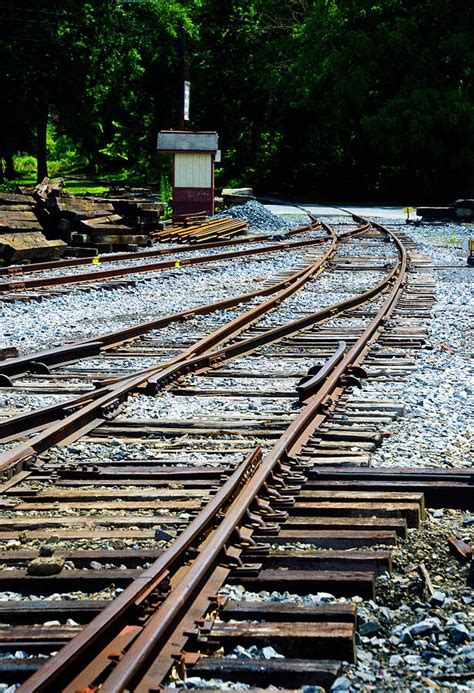 Railroad Siding Tracks Photograph by Paul W Faust - Impressions of ...