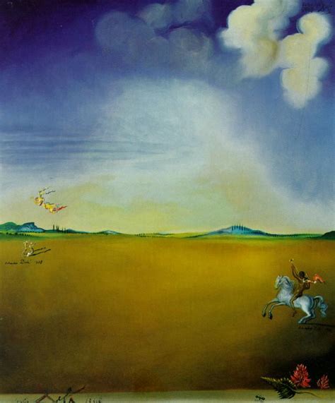 Landscape Near Ampurdan, 1978 - Salvador Dali - WikiArt.org