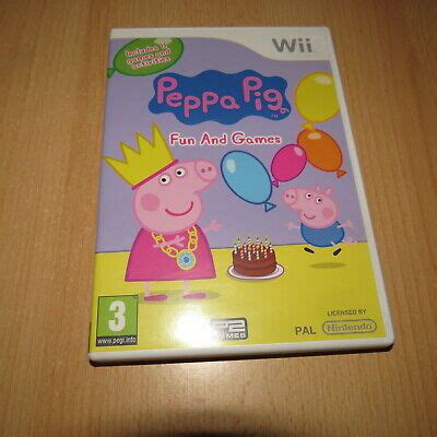 Peppa Pig: Fun and Games (Wii) - PAL | eBay