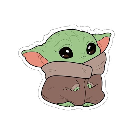 Star Wars - Baby Yoda Stickers | Star wars stickers, Yoda sticker, Star wars prints