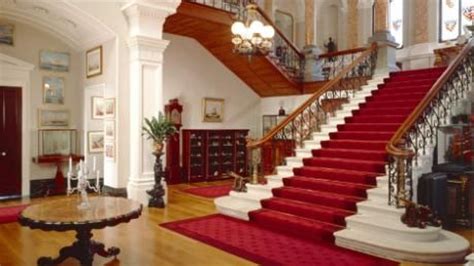 The Staircase Hall at Arlington Court, Devon | Historic homes, English manor houses, Grand homes