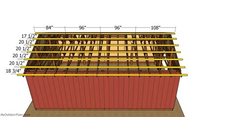 Fitting the purlins – 20×30 pole barn | MyOutdoorPlans