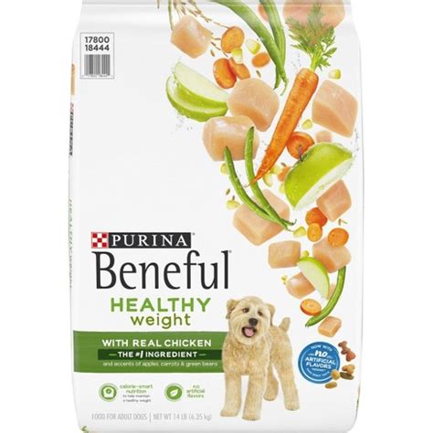 Purina Beneful Healthy Weight With Real Chicken Dry Dog Food - 14lbs ...