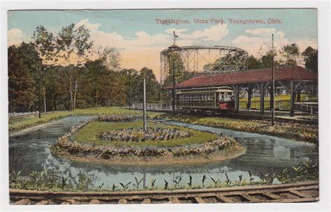 The Lagoon, Idora Park, Youngstown, Ohio | Ohio history, Youngstown, Youngstown ohio