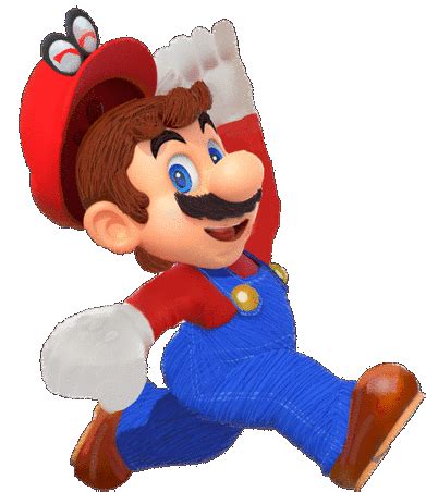 Super Mario Jump Gif