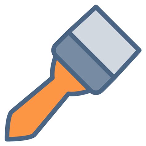 Brush tool Generic Outline Color icon