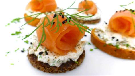 Smoked Salmon Canapes with Cream Cheese | Simple. Tasty. Good.