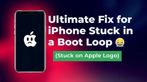 How to fix an iPhone Stuck in a Boot Loop (Stuck on Apple logo)