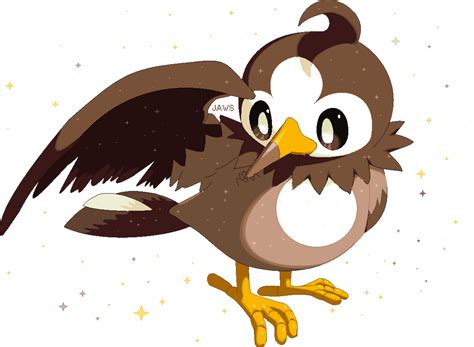 Shiny Starly by Willow-Pendragon on DeviantArt