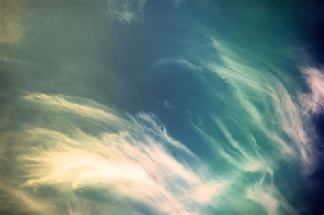 Premium Photo | Sky landscape with clouds pastel colors