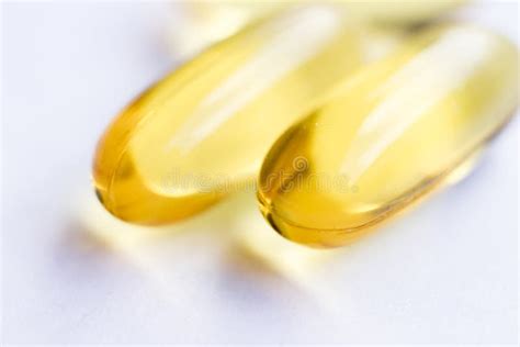 Cod Fish Liver Oil Capsules Stock Photo - Image of capsules, supplement ...