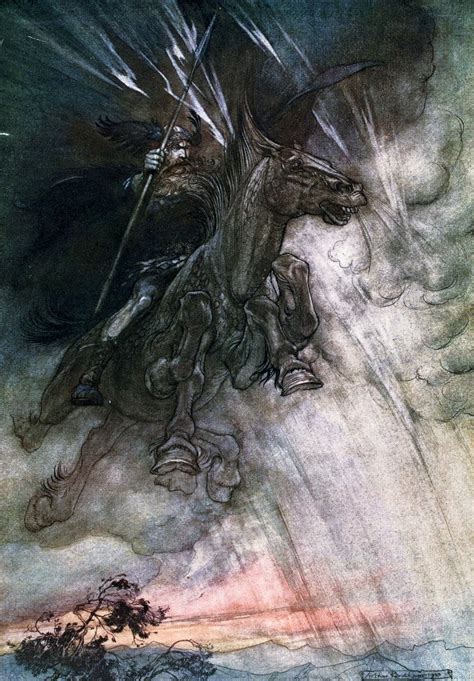 ATOMIC CHRONOSCAPH — The Ring of the Nibelung - art by Arthur Rackham...