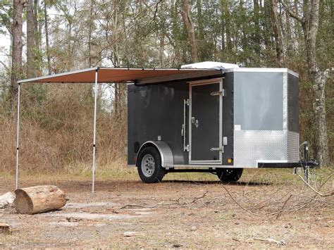 5 lightweight camper trailers you can buy right now | Cargo trailer camper, Utility trailer ...