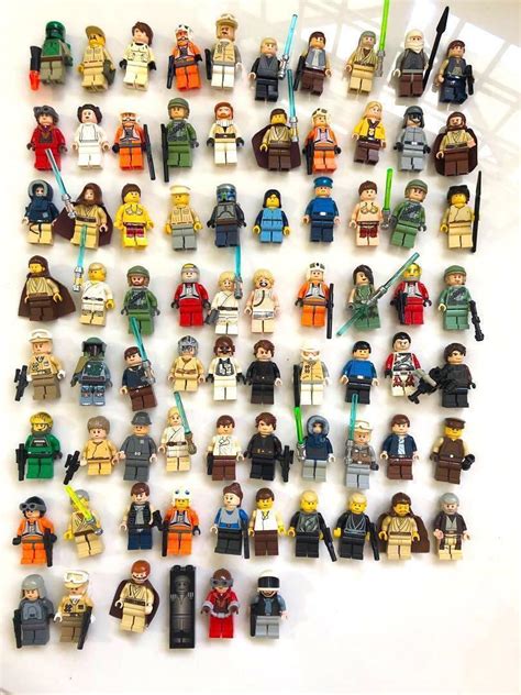 LEGO Star Wars minifigure massive collection lot, Toys & Games, Bricks & Figurines on Carousell