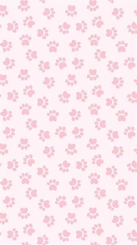 IPhone and Android : Pink Paw Print for iPhone HD phone wallpaper | Pxfuel