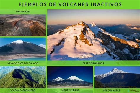 Volcanes inactivos y extintos: qué son y cuáles son - ¡Descubre la ...