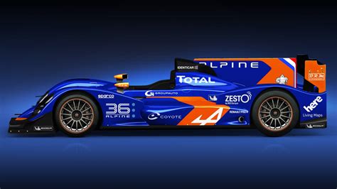 Renault Reveals Its Alpine-Branded 2013 Le Mans Prototype