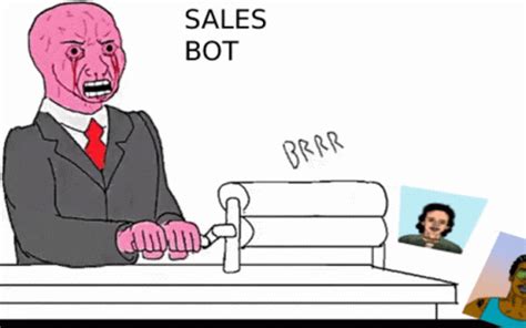 Salesbot Brrr GIF - SALESBOT BRRR BRR - Discover & Share GIFs