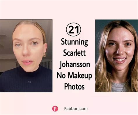 21 Stunning Scarlett Johansson No Makeup Photos | Fabbon