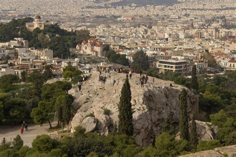 Mars Hill below the Parthenon...where St. Paul preached his sermon in Acts 17. | Greece travel ...