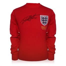 Geoff Hurst Signed World Cup Shirt | Exclusive Memorabilia